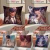 Game Rafael Love DeepspaceCool Cushion Cover Pillowcase Short Plush Invisible Zipper Room Sofa Cushion Cover