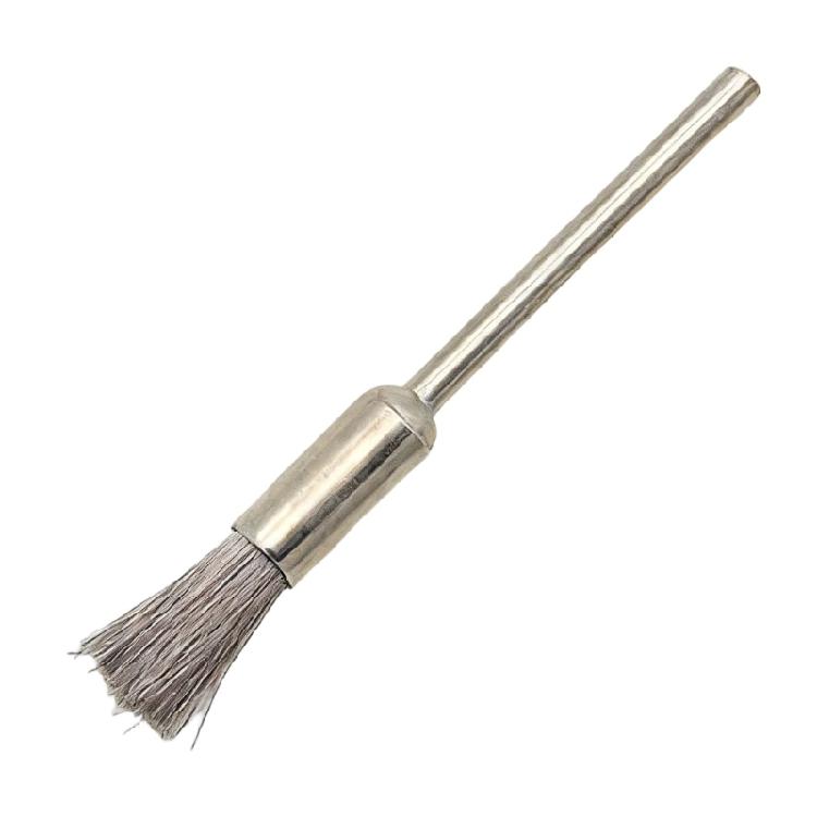 Durability Copper Steel Wire Wheel 2.35mm Round Shank For Effective Metal Surfaces Preparation And Finishing Work