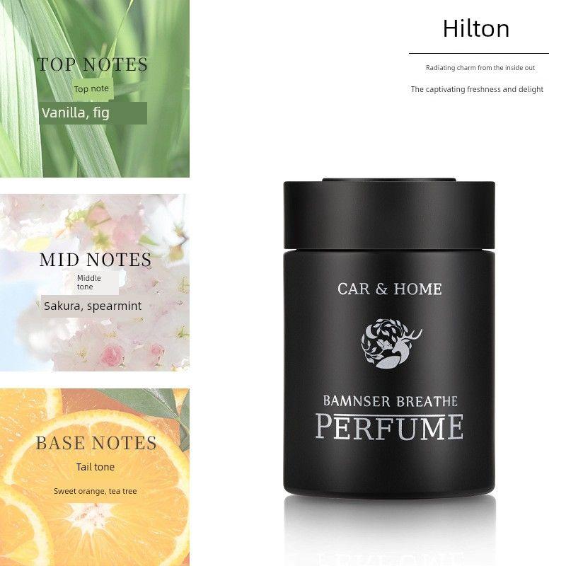 Car Aromatherapy, High-End Car Perfume Glass Ornaments, Long-Lasting Fragrance, Odor Removal, Special Solid Fragrance Balm for the Car Interior