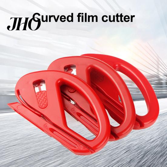 Secure Storage Paper Trimmer 1/2Pcs Safety Cutter Tool Film Hidden Blade Wrapping Easy Sliding Packaging Roll Safe To Use