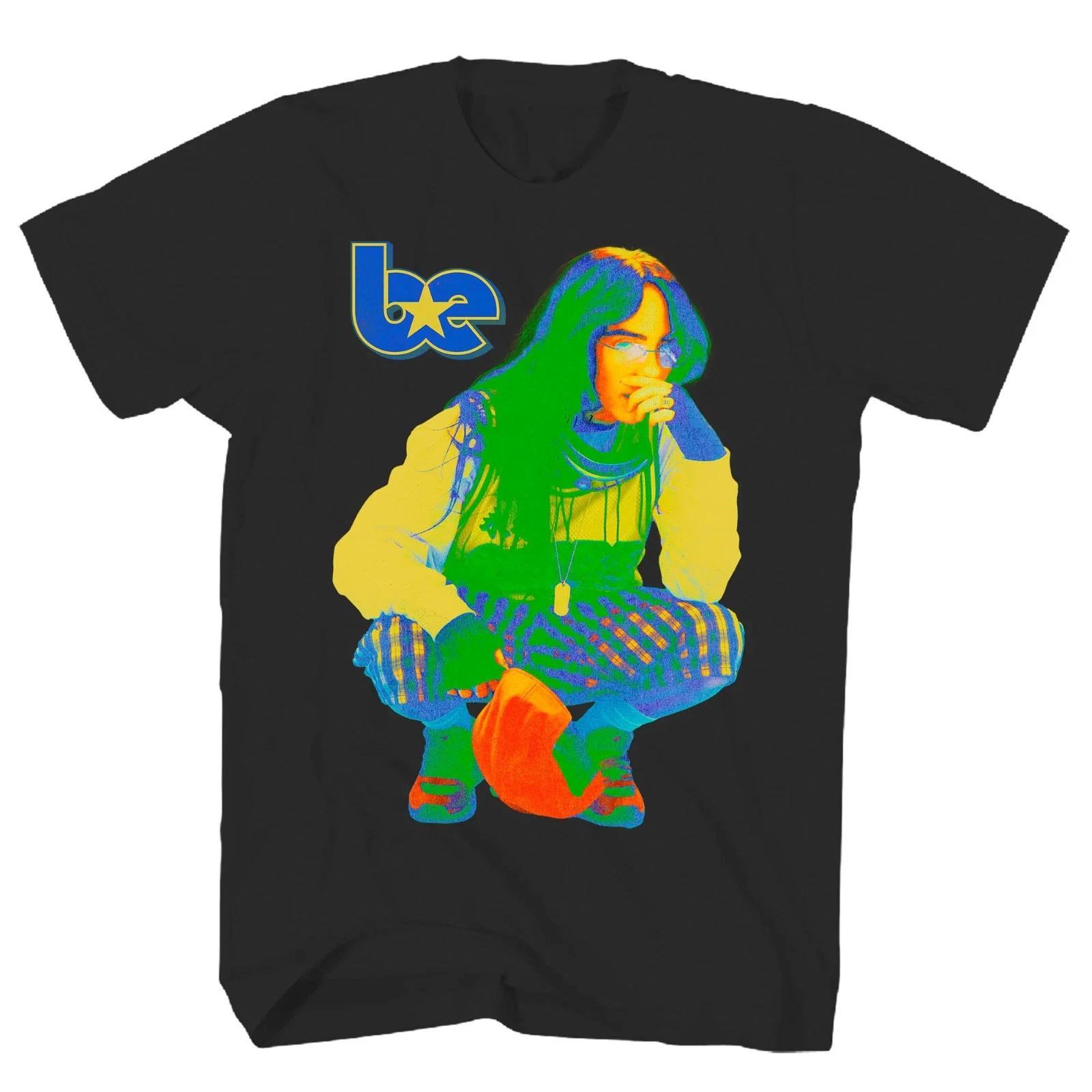 Billie Eilish - BE Design - XL Recycled Eco Max Black t-shirt S