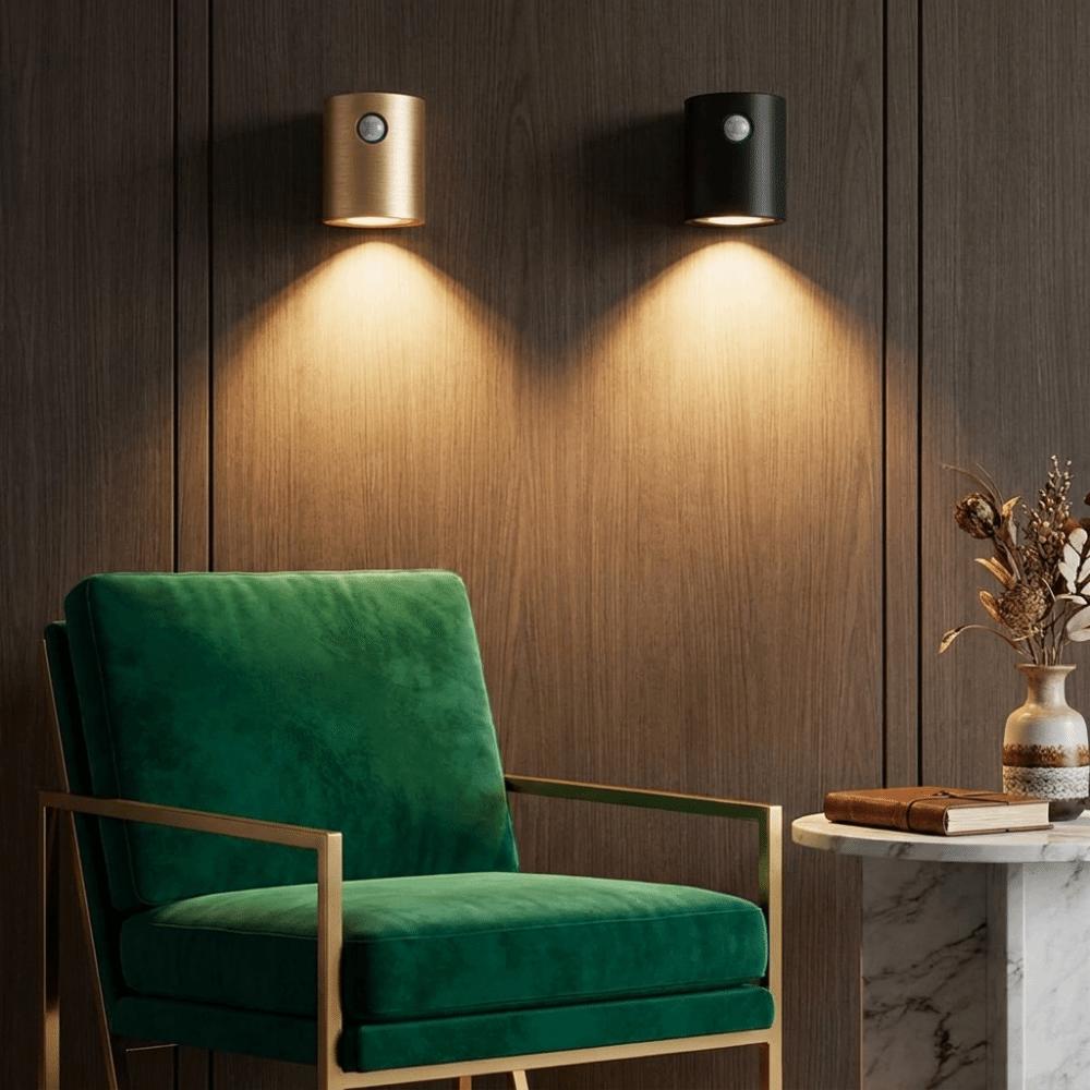 Atmosphere Light Human Body Sensing Wall Light Magnetic Motion Sensor Wall Lamp  Bedroom