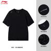 Li Ning T Shirts Men's Black Crew Neck ATSW623-1