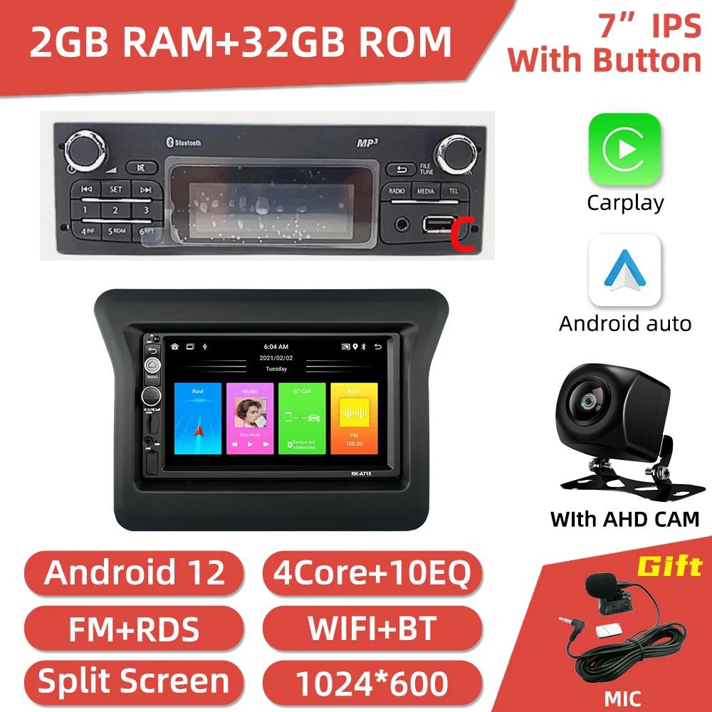 Car Radio for Nissan NV400 Opel Movano Renault Master 3 2010-2019 2 Din Android Stereo Multimedia Player GPS Navigation Carplay