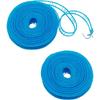 Portable Clothesline Upgraded Thickened Anti-slip Windproof Drying Rope Drying Clothes Hanging Rope Outdoor Camping Accessories