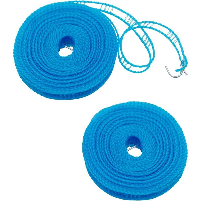 Portable Clothesline Upgraded Thickened Anti-slip Windproof Drying Rope Drying Clothes Hanging Rope Outdoor Camping Accessories