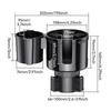 Universal Car Cup Holder Expander Adjustable Adapter For Large Coffee Mugs Smartphone Water Bottle Umbrella, Fits All Vehicles