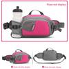 Fanny Pack Running Belt Purse Phone Pouch Women Men Bum Bag Nylon with Bottle Holder Waterproof for Running Hiking for Hydration