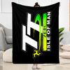 Isle Of Man Tt Race Flannel Blanket-Soft and Suitable for Sofas,Beds,Offices,Travel,All Seasons,Great Gift for Holidays and Birthdays.