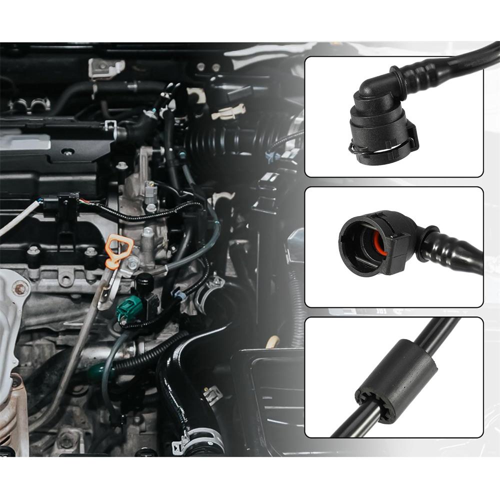 Hose Coolant Radiator Vent For BMW X3 2018 2019 M40i, xDrive30i 2.0L L4 3.0L L6