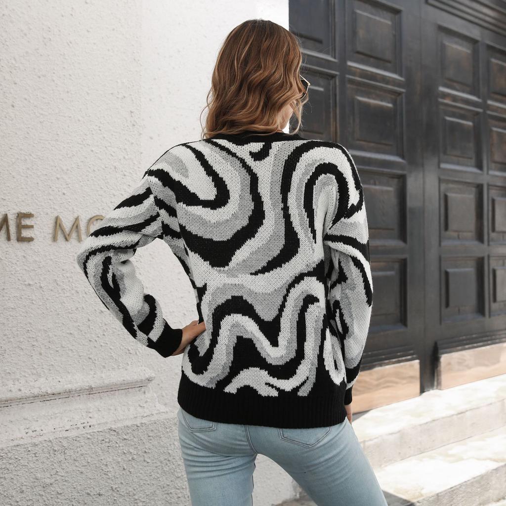 Autumn New Women's Loose Autumn/Winter Long Sleeve Casual Knitwear