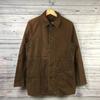 USED/Made In Japan PPFM Lined Short Coat Button Jacket M Men Brown Stand Collar Painted