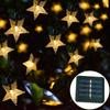 Fairy Outdoor Solar Lamp LED Twinkle Star Solar Light String Garden Christmas Tree Holiday Garland Wedding Party Home Decoration