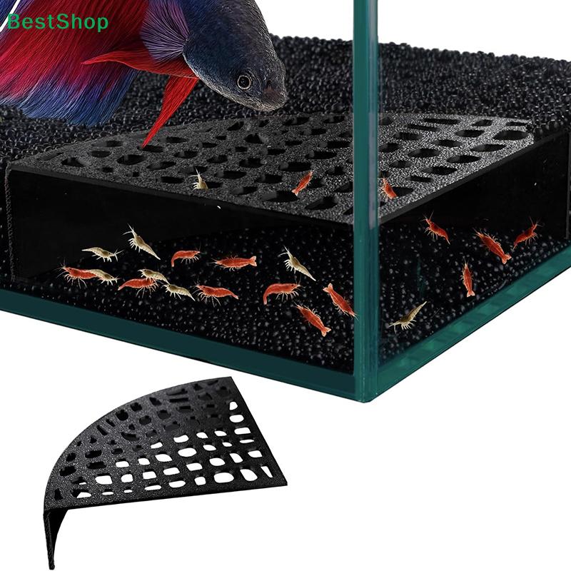 Shrimp Cav Platzsparende fächerförmige Aquariumhöhlendekoration mit 180°-Weitblick-Design