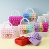 Crossbody Bag Double-sided Bubble Heart Handbag,coin Purse, Suitable for Daily Use