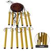 `12 Tubes Wind Chimes `Aluminum Tube Pine Wind `Chimes Bells Metal Pipe `Wind Chimes Bells Decor `Outdoor Yard Decoration