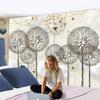 Dandelion Balloon Tapestry Wall Plant Modern Simple Style Bohemian Background Cloth Mattress Living Room Decor