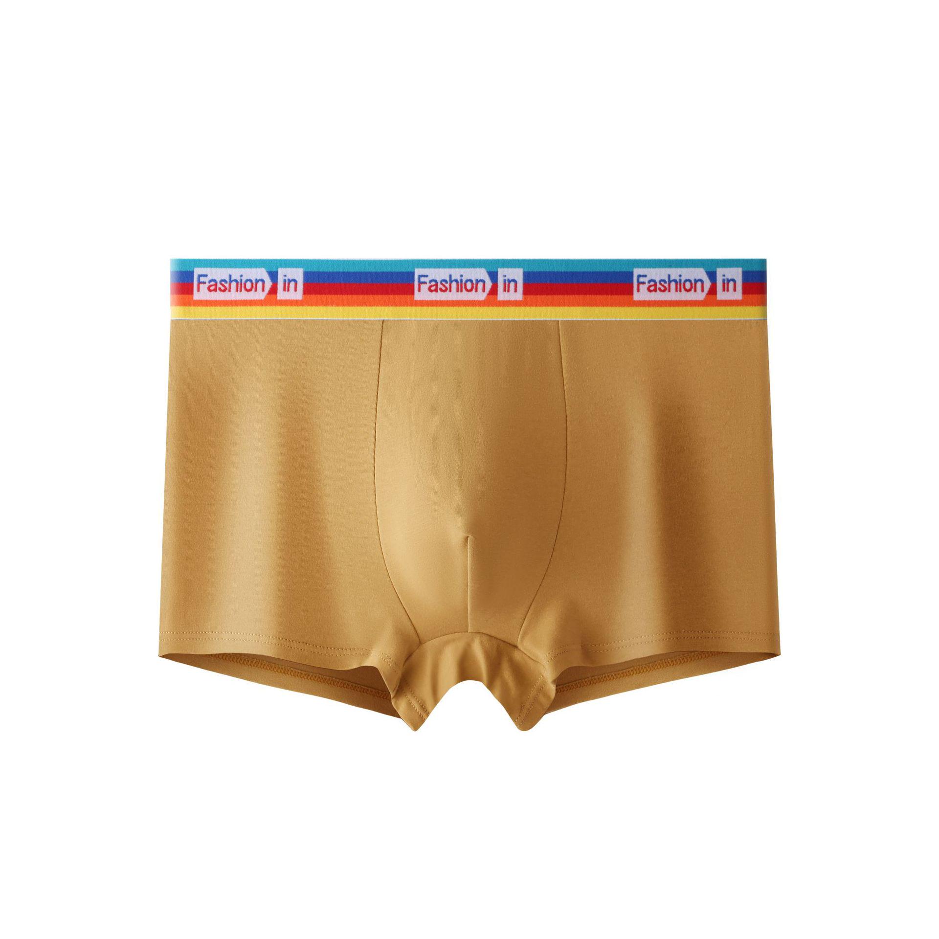 

Мужские дышащие хлопковые трусы-боксеры со средней посадкой и антибактериальным шаговым швом — однотонные, удобная посадка L