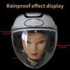 Motorcycle Helmets Rain & Fog Protection Film Fog Resistant Helmets Cover Motorcycle Accessories Upgrades for Safe Ridings