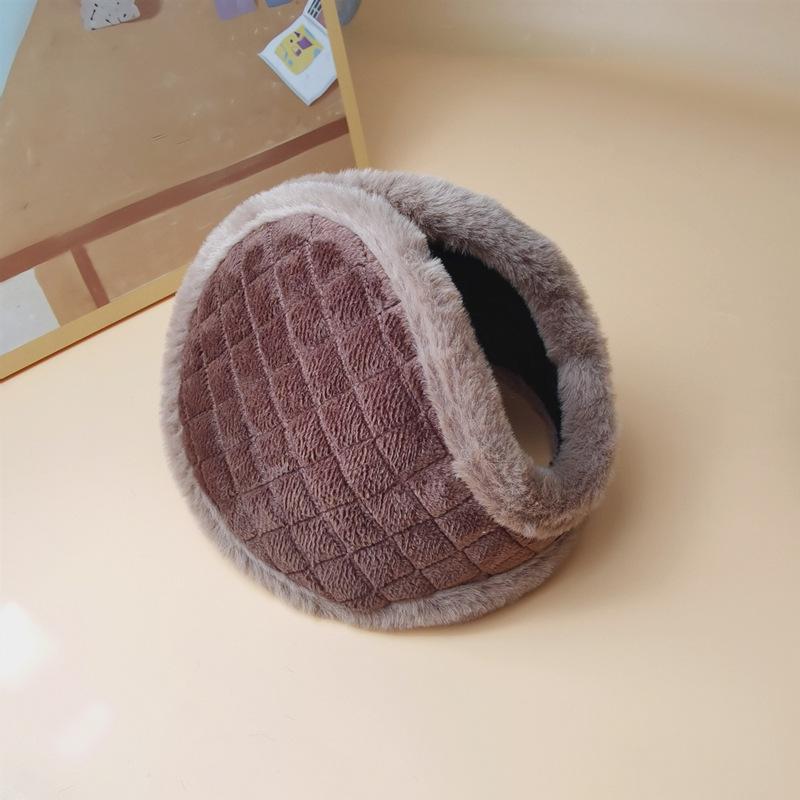 Korean Style Cute Women's Winter Earmuffs - Thick, Lined, Warm, Anti-Freeze Ear Protectors