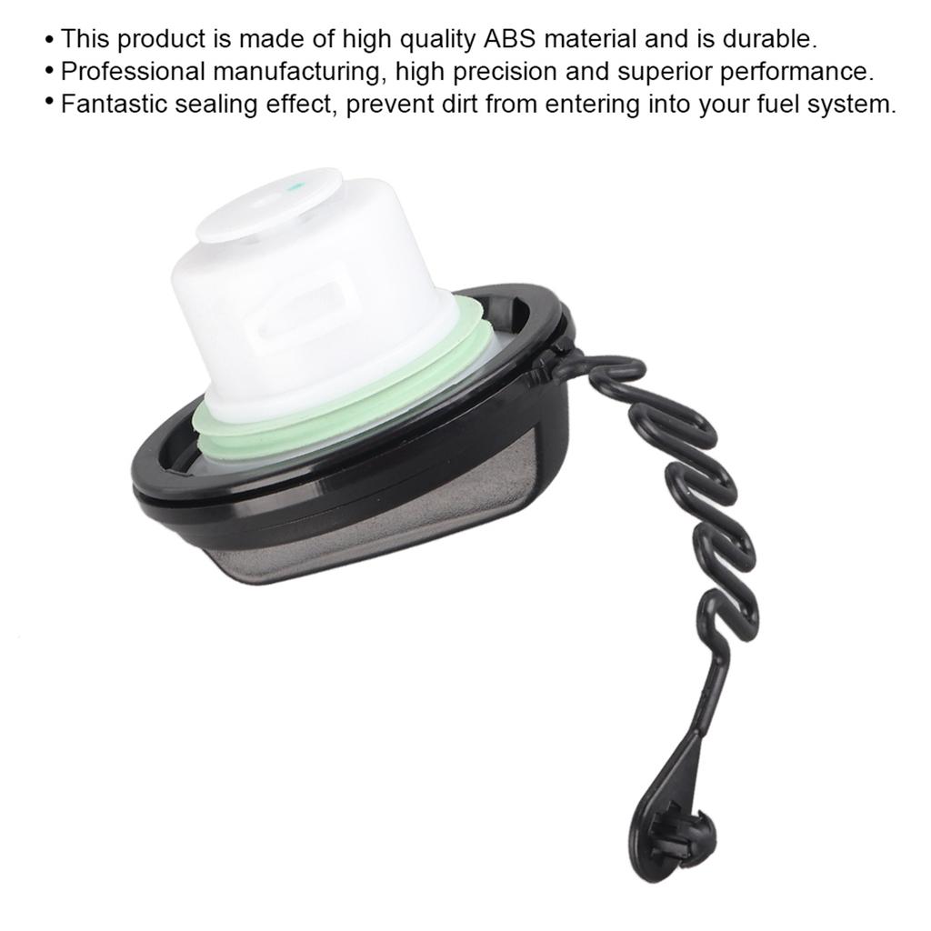 Bouchon de réservoir de carburant à verrouillage de voiture Bouchon de réservoir d'essence Adapté pour Ford Focus 2005‑2013