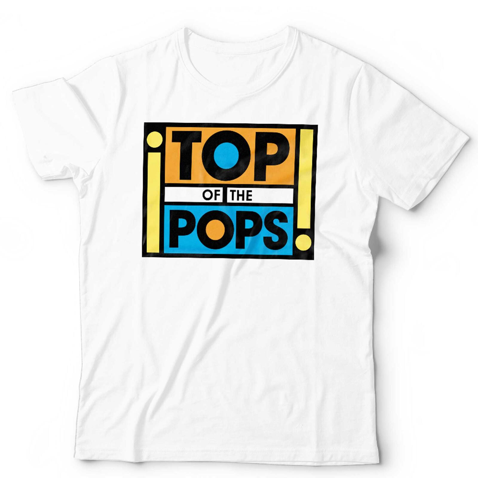 Top Of The Pops Tshirt Unisex & Kids Retro Vintage Music TV Music Chart Popular S разноцветный