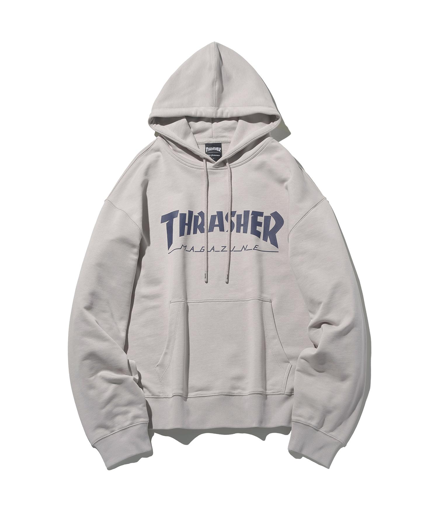 Treasure Magazine Logo Hoodie Solid Gray M