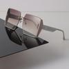 Retro Mirror Square Sunglasses Women Men Designer Sun Glasses Fashion Female Male Casual Colors Oculos De Sol