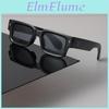Designer Square Women Sunglasses Men Vintage Black Sun Glasses Fashion Personality Eyewear Rectangle Mirror Brand