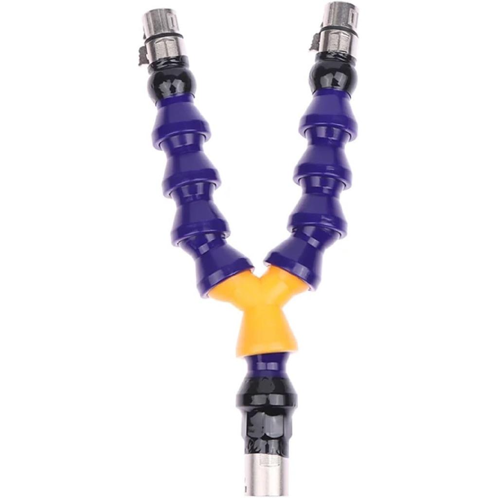 Reciprocating Linear Electronic Starter Parts 3XLR Extension Rod Tube Attachments Telescopic Linear Actuator Accessories Double Flexible Rod