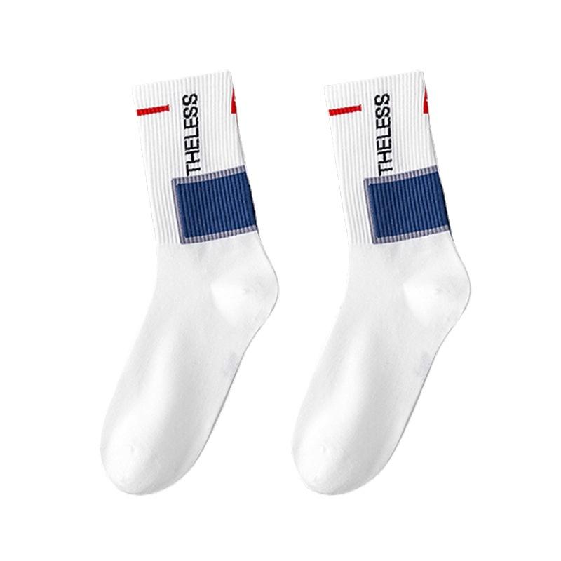 New Men's Socks Funny Men's  Crew Harajuku Hip Hop Thick Cotton Socks Women Novelty Cartoon Sock Combed Cotton Socks