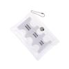 Coin Dispenser Keychain Transparent Coin Collection Purse Wallet Portable Japan Coin Holder Coin Changer Holder Coin Organizer