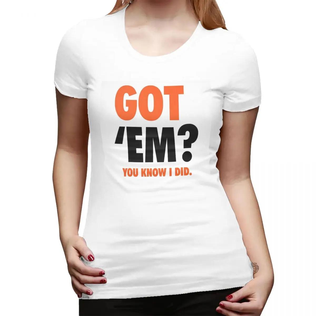 

Got Em TShirt for Women Crew Neck Streetwear T Shirts Womens Tees Short Summer Clothes Tops S