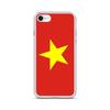 Phone Case – Flag of Vietnam – Compatible iPhone 8 – Soft Case – Resistant and Shockproof - Silicone - Pixelforma