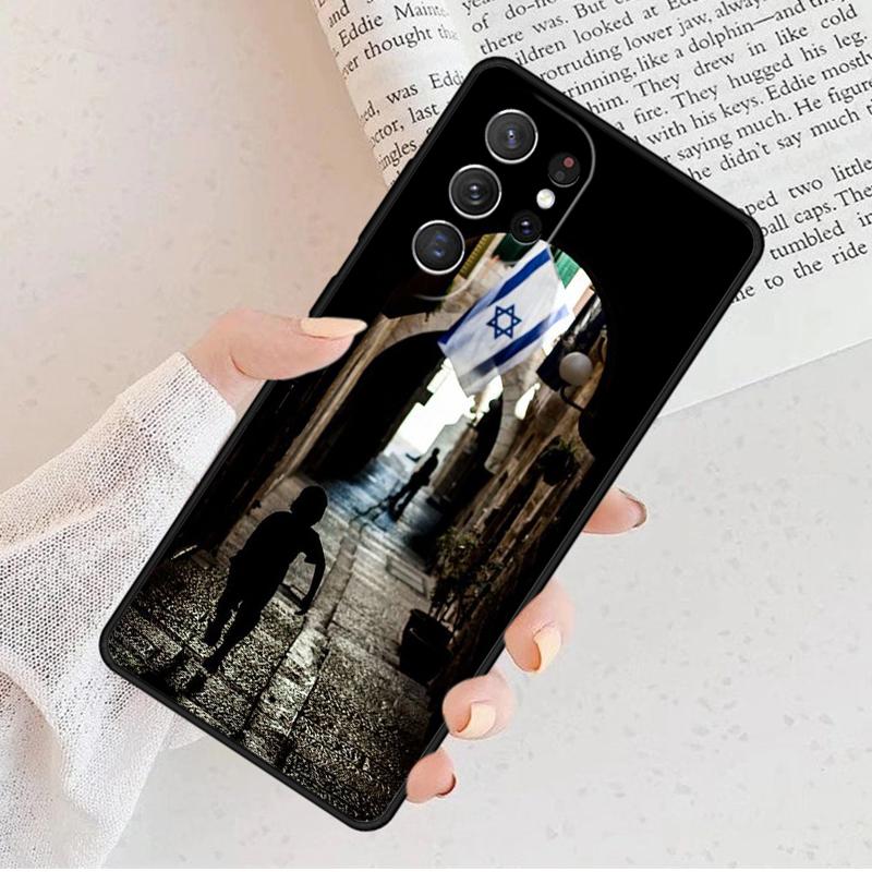 Trend Bumper Israel Phone Case For Samsung Galaxy S25 S23 S30 S8 S21 S20 FE S24 S22 Note 10 20 S8 Plus lite Ultra Galaxy Note10