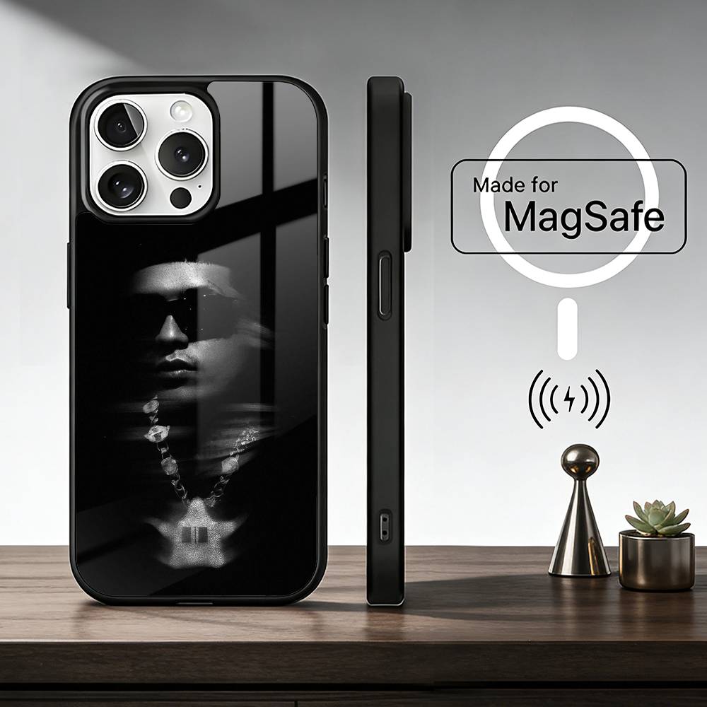 Rapper N-Natanael C-Cano Phone Case For iPhone17,16,15,14,13,12,11 Plus,Pro Max, New Magnetic Wireless Charging
