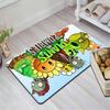 Plants vs. Zombies pattern Rug Floor Mat for Living Room or Bedroom Soft and Comfortable Carpet a Gift for Birthday and Holiday.