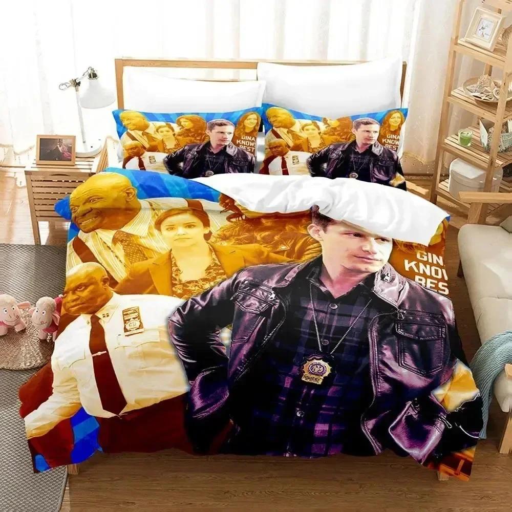 3D Print TV Trend Brooklyn Nine-Nine Comfortable Duvet Cover Pillowcase Bedding Set Children Bedroom Decoration Home Textile