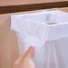 Trash Can Holder Foldable Under Sink Trash Bag Organizer Large Opening Compact Portable Waste Storage Rack