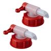 1/2 Pièces Filetages DIN 61 DIN 51 Robinet de Vidange Bec verseur Pour Bidons 65mm/75mm Plastique Robinet de Vidange IBC Robinet de Sortie de Remplacement