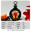 Halloween Pumpkin Lantern Decorative Handheld Lamp Kids Party Fright Night Decoration