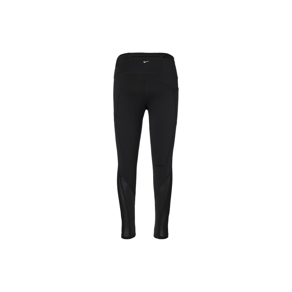 Nike Epic Luxe Cool 7/8 Mid-Rise Laufleggings Damen Leggings Schwarz CZ9619-010