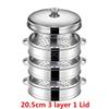 Stainless Steel Pot Steamer Rice Cooker Food Steaming Grid with Double Ear Drain Basket Kitchen Cooking Bamboo Steamer Cooker