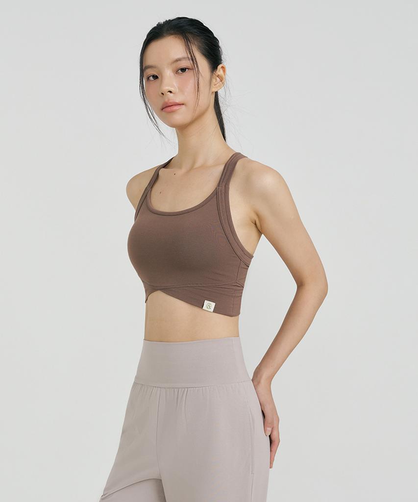 FRONT2LINE Banda Soft Crossbody Bra Top