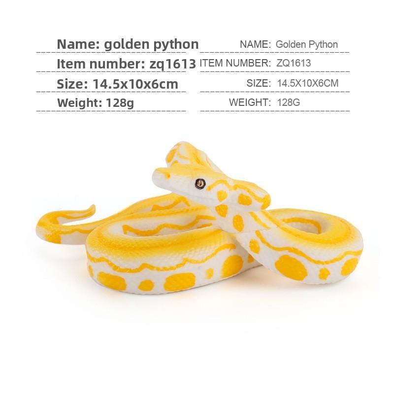 Reptile Pvc Snake Models For Educational Displays And Kids Learning Toys