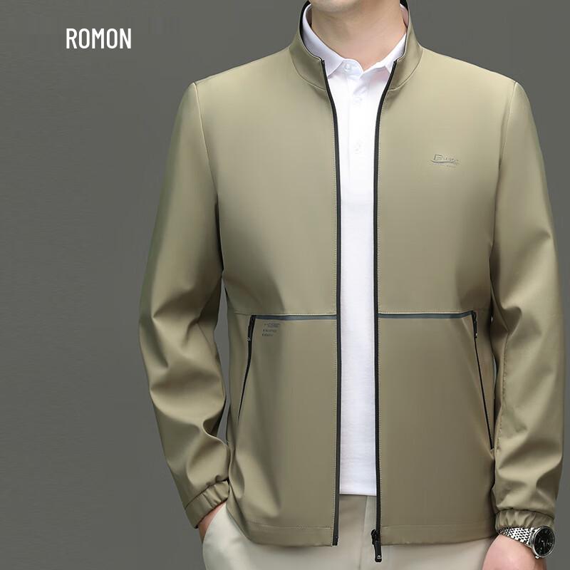 Romon Men s Stand Collar Business Casual Jacket 195