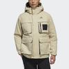 Adidas Down Jackets Men's Grassland Brown Moderate GP2917