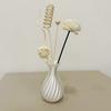 3D Printed Vase Modern Style Vase Flower Vase With Swirl Pattern Aesthetic Floral Display Vase For Living Room Desktop Decor