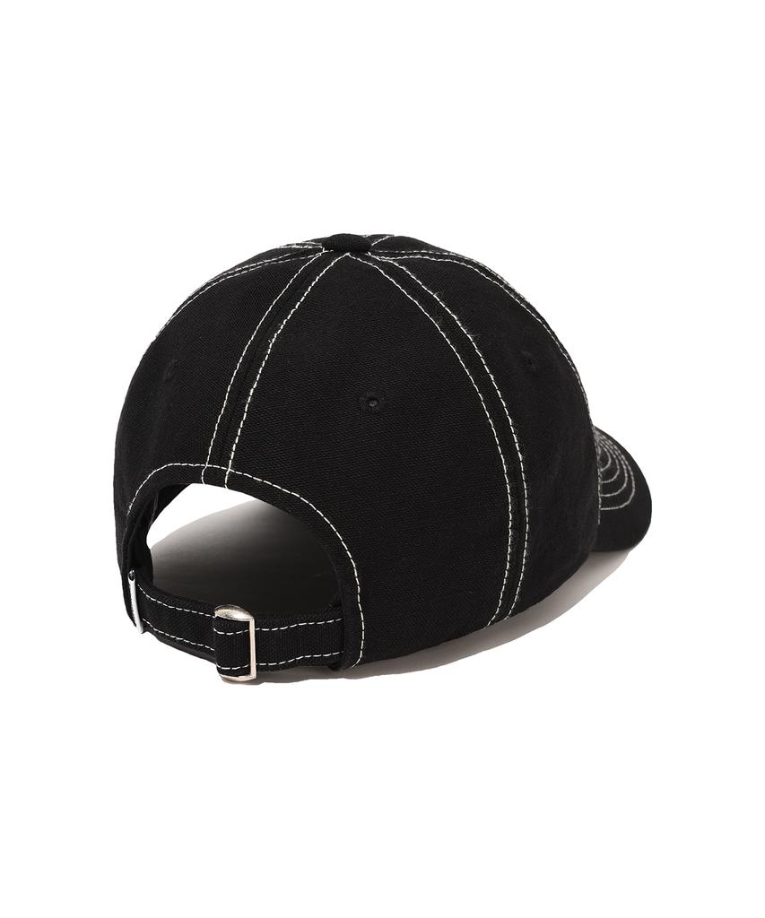 Treasure Flame Stitch Logo Ball Cap Black