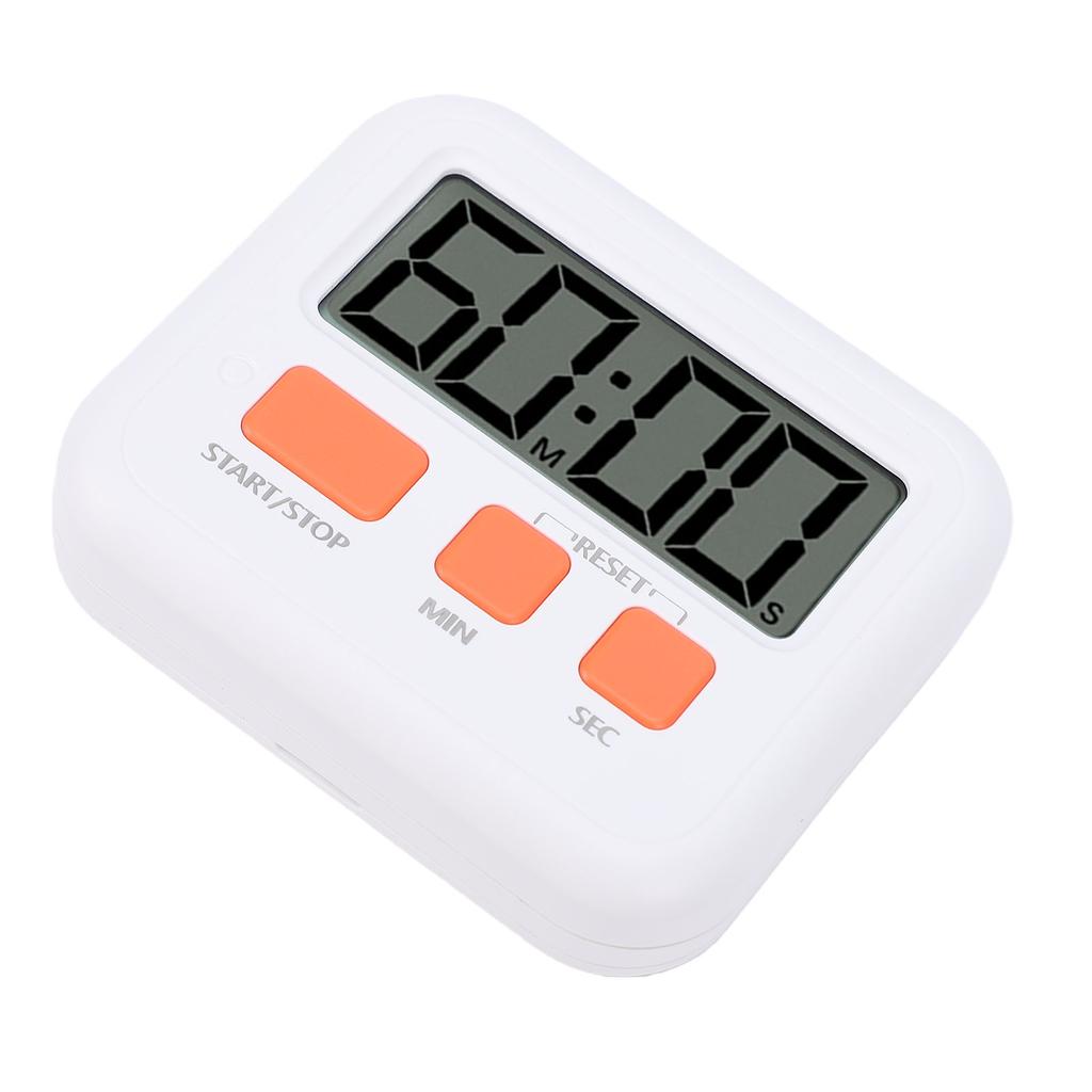Digital Kitchen Timer Silent Study Countdown Timer Built In Music Alarm for Cooking Baking Exercise Workouts